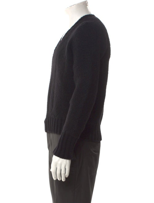 Roberto Cavalli Virgin Wool V-Neck Pullover
