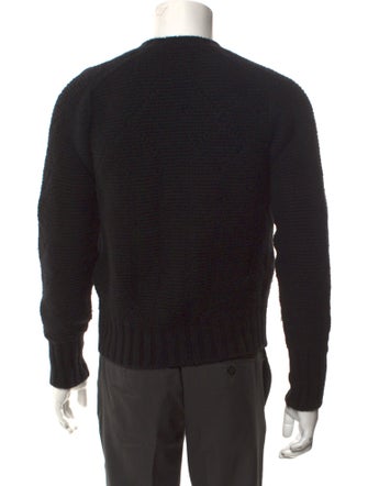 Roberto Cavalli Virgin Wool V-Neck Pullover
