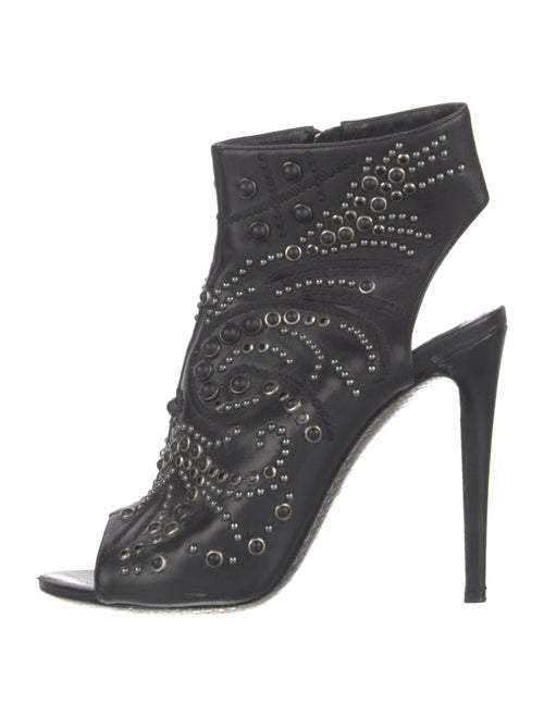 Roberto Cavalli Leather Gladiator Sandals