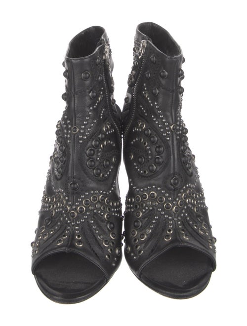 Roberto Cavalli Leather Gladiator Sandals