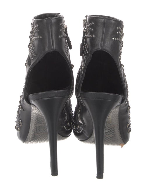 Roberto Cavalli Leather Gladiator Sandals