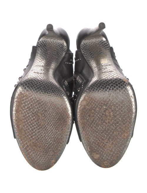 Roberto Cavalli Leather Gladiator Sandals