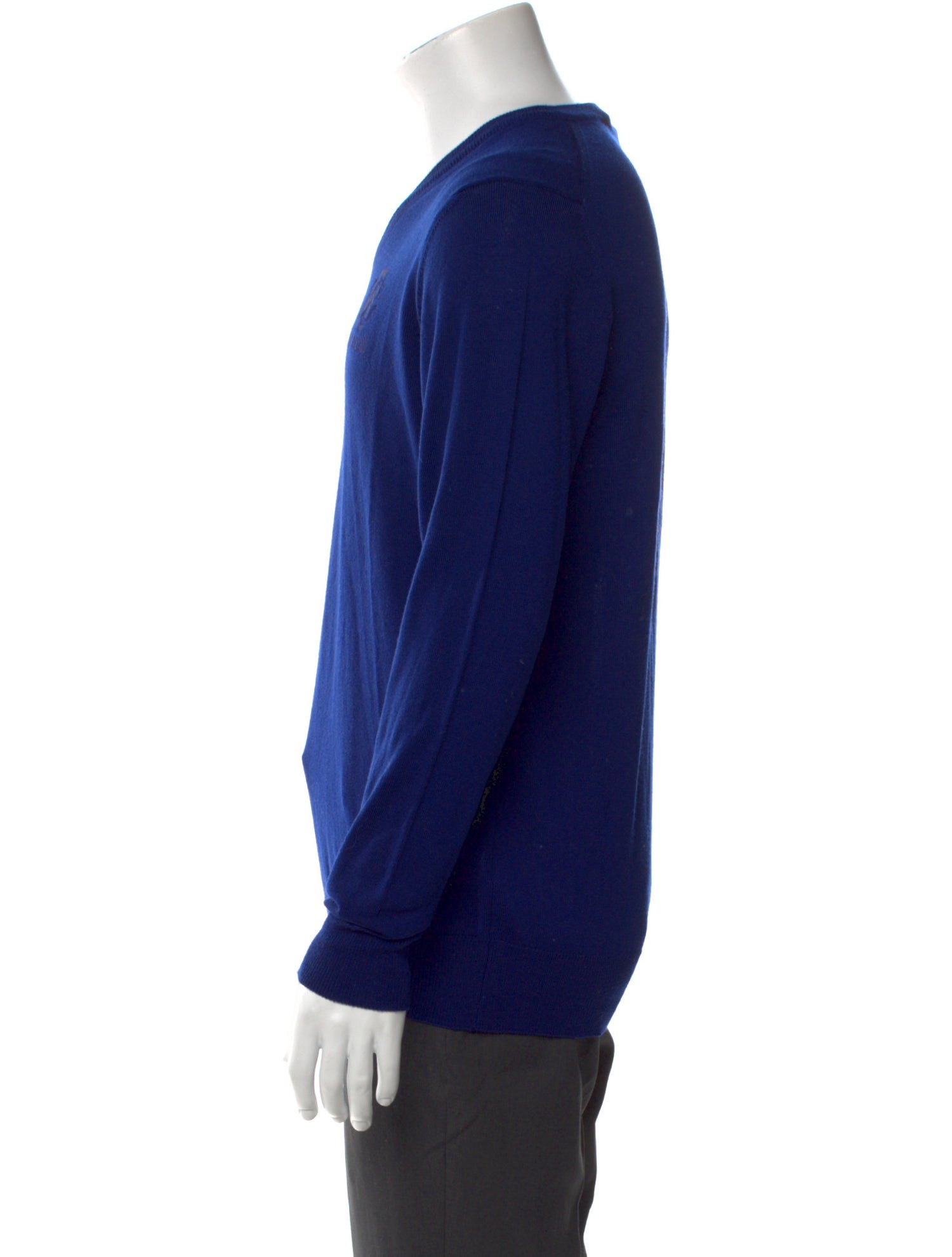 Roberto Cavalli Wool V-Neck Pullover