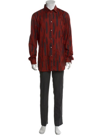 Roberto Cavalli Striped Long Sleeve Shirt