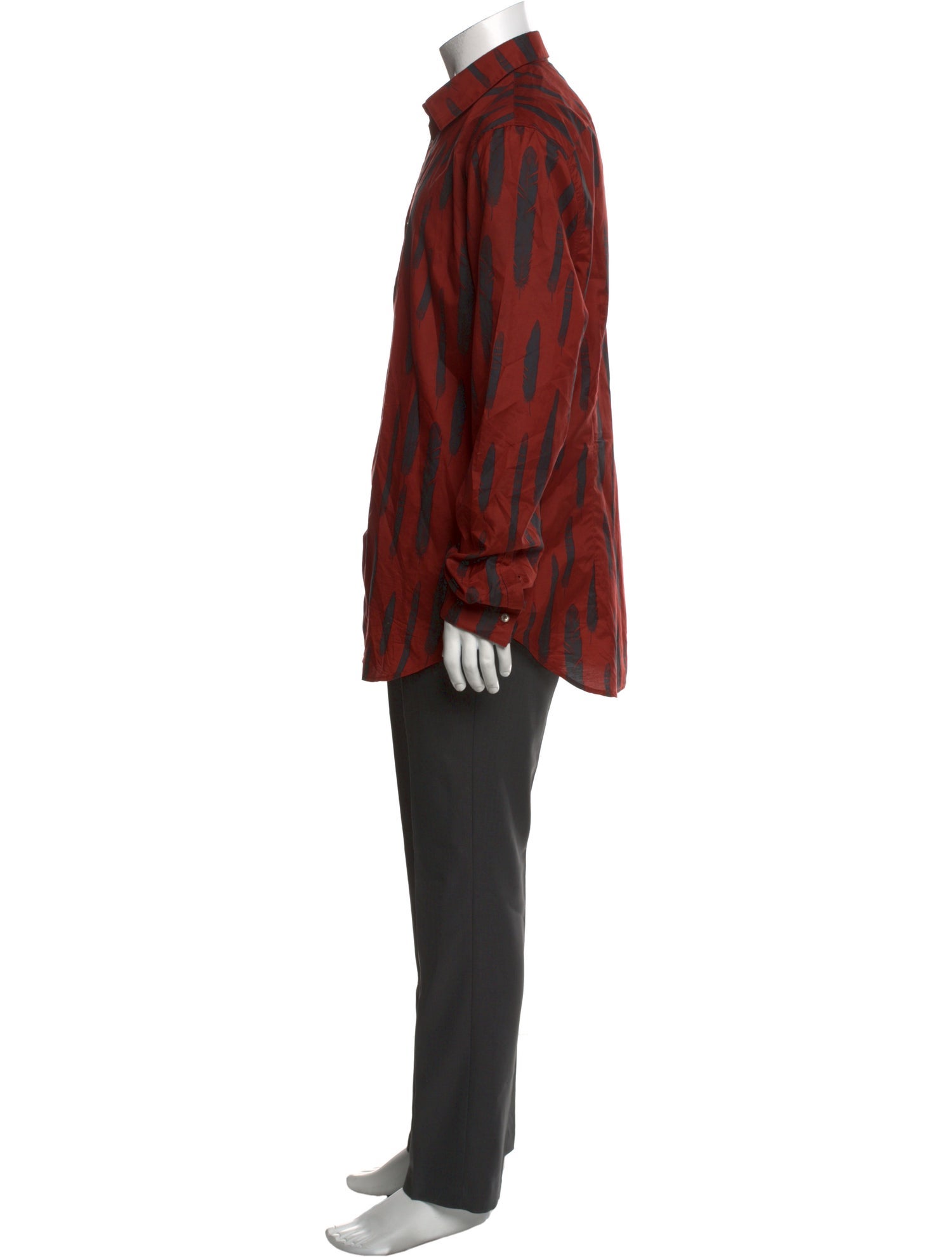 Roberto Cavalli Striped Long Sleeve Shirt