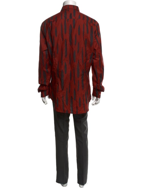 Roberto Cavalli Striped Long Sleeve Shirt