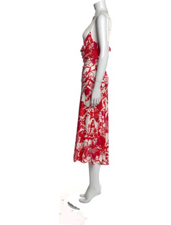 Roberto Cavalli Printed Long Dress