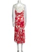 Roberto Cavalli Printed Long Dress