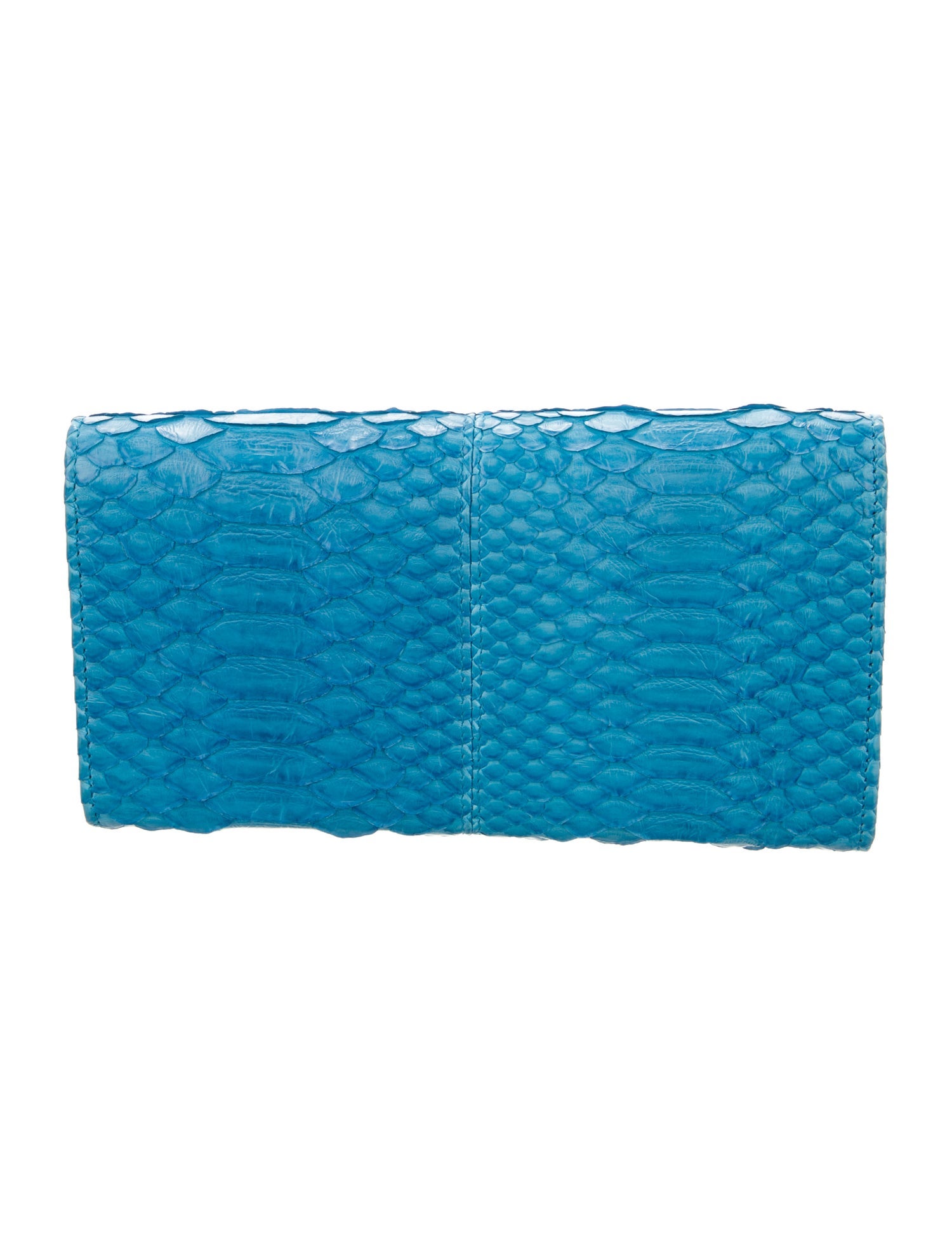 Roberto Cavalli Snakeskin Wristlet