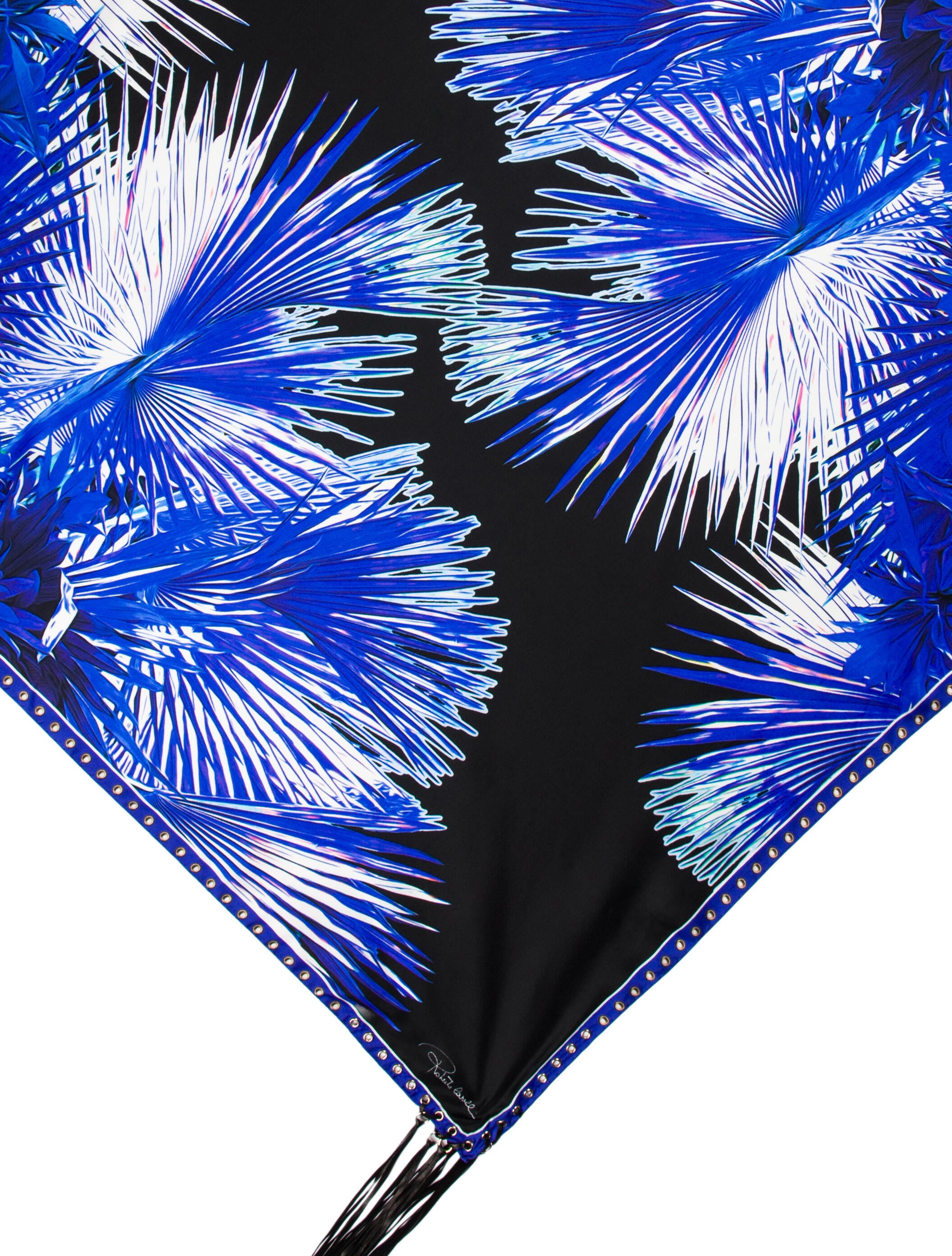 Roberto Cavalli Silk Printed Scarf w/ Tags