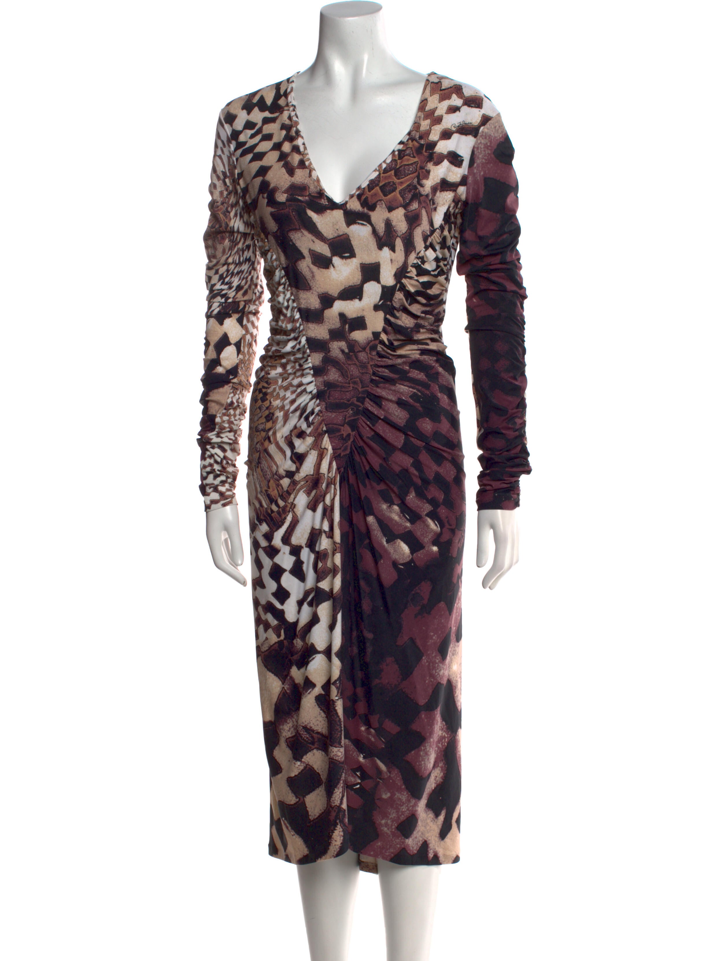 Roberto Cavalli Vintage Midi Length Dress