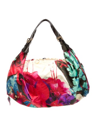Roberto Cavalli Silk Hobo