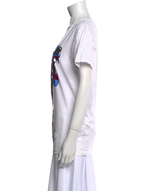 Roberto Cavalli Graphic Print Crew Neck T-Shirt