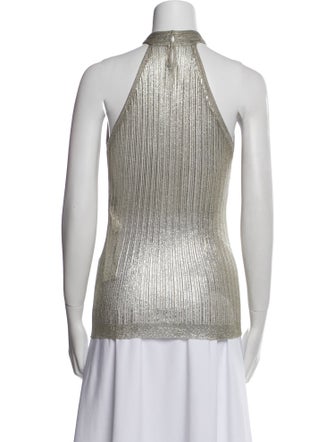 Roberto Cavalli Halterneck Sleeveless Top