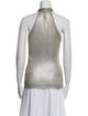 Roberto Cavalli Halterneck Sleeveless Top