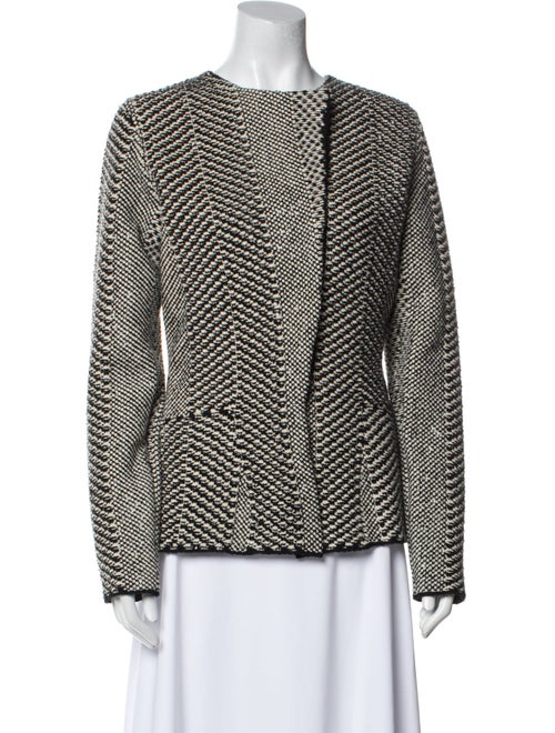 Roberto Cavalli Wool Printed Evening Jacket