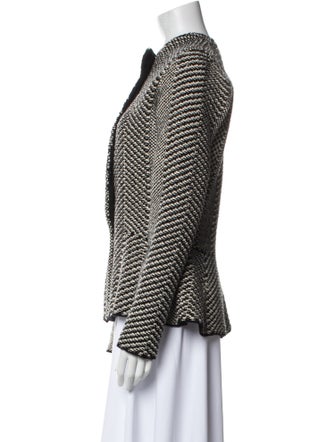 Roberto Cavalli Wool Printed Evening Jacket