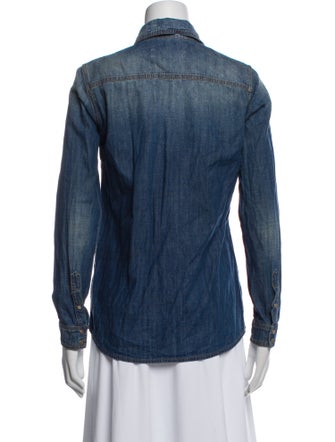 Roberto Cavalli Printed Denim Jacket