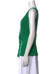Roberto Cavalli Cowl Neck Sleeveless Top
