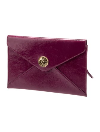 Roberto Cavalli Patent Leather Clutch