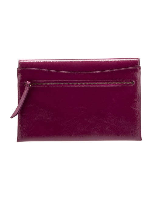 Roberto Cavalli Patent Leather Clutch