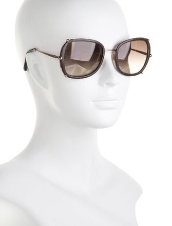 Roberto Cavalli casale Square Sunglasses