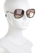 Roberto Cavalli casale Square Sunglasses