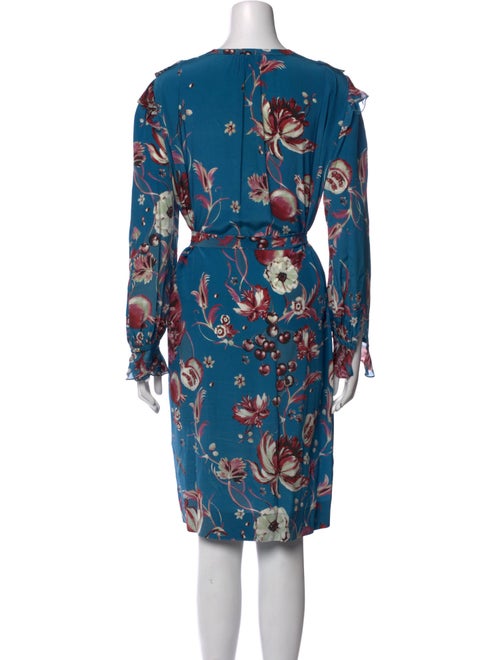 Roberto Cavalli Floral Print Knee-Length Dress