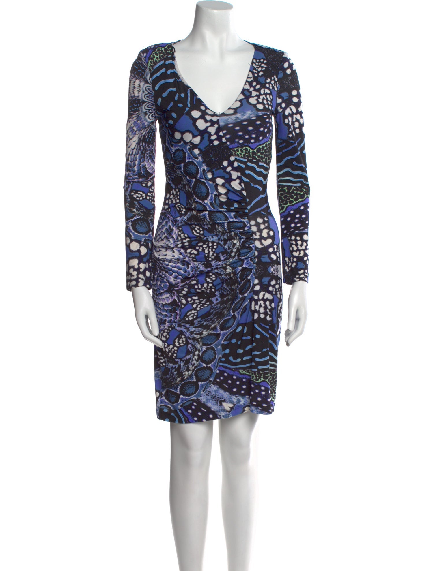 Roberto Cavalli Printed Mini Dress