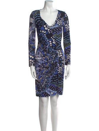 Roberto Cavalli Printed Mini Dress