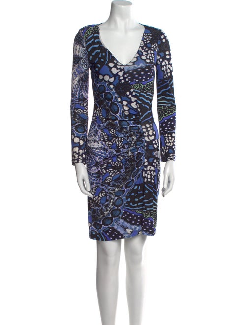 Roberto Cavalli Printed Mini Dress