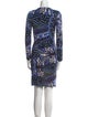 Roberto Cavalli Printed Mini Dress