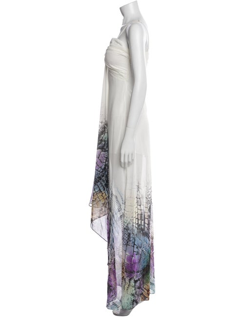 Roberto Cavalli Printed Long Dress
