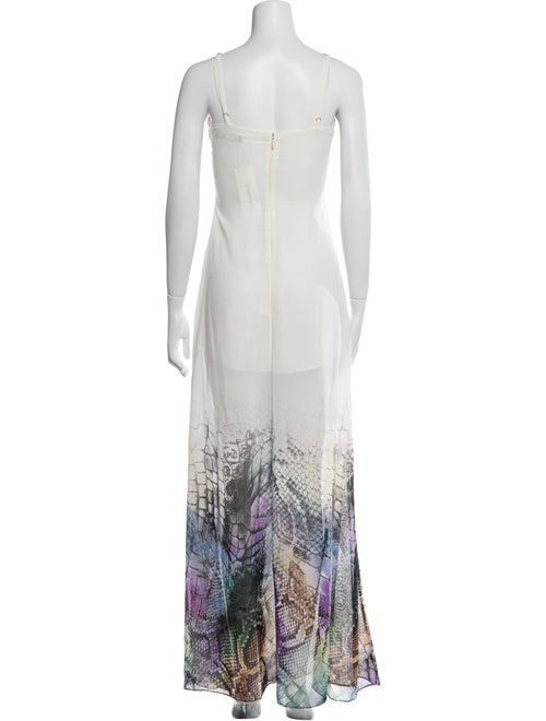 Roberto Cavalli Printed Long Dress