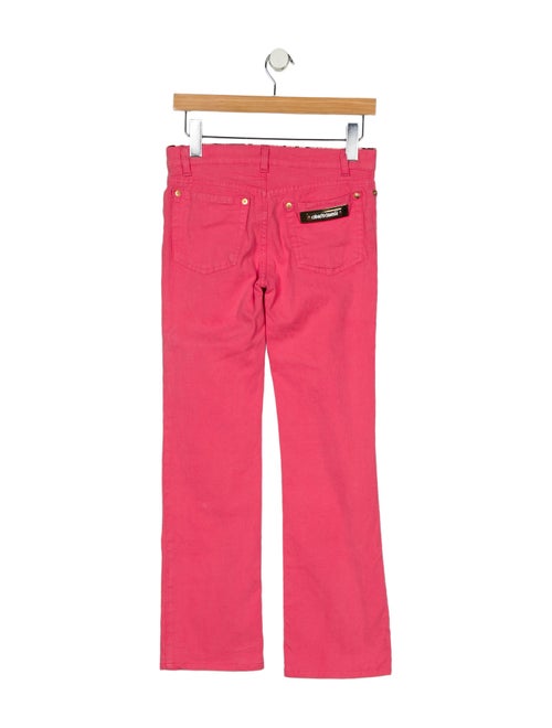 Roberto Cavalli High-Rise Straight Leg Jeans