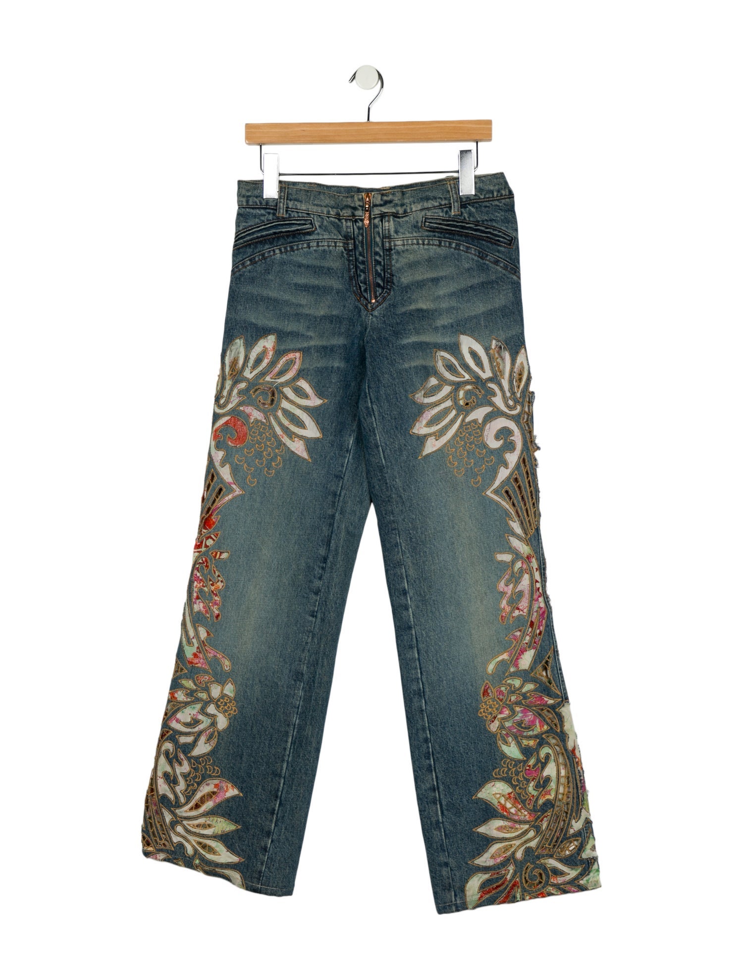 Roberto Cavalli Vintage Wide Leg Jeans