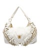 Roberto Cavalli Leather Top Handle Bag