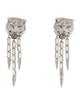 Roberto Cavalli Crystal Clip On Earrings
