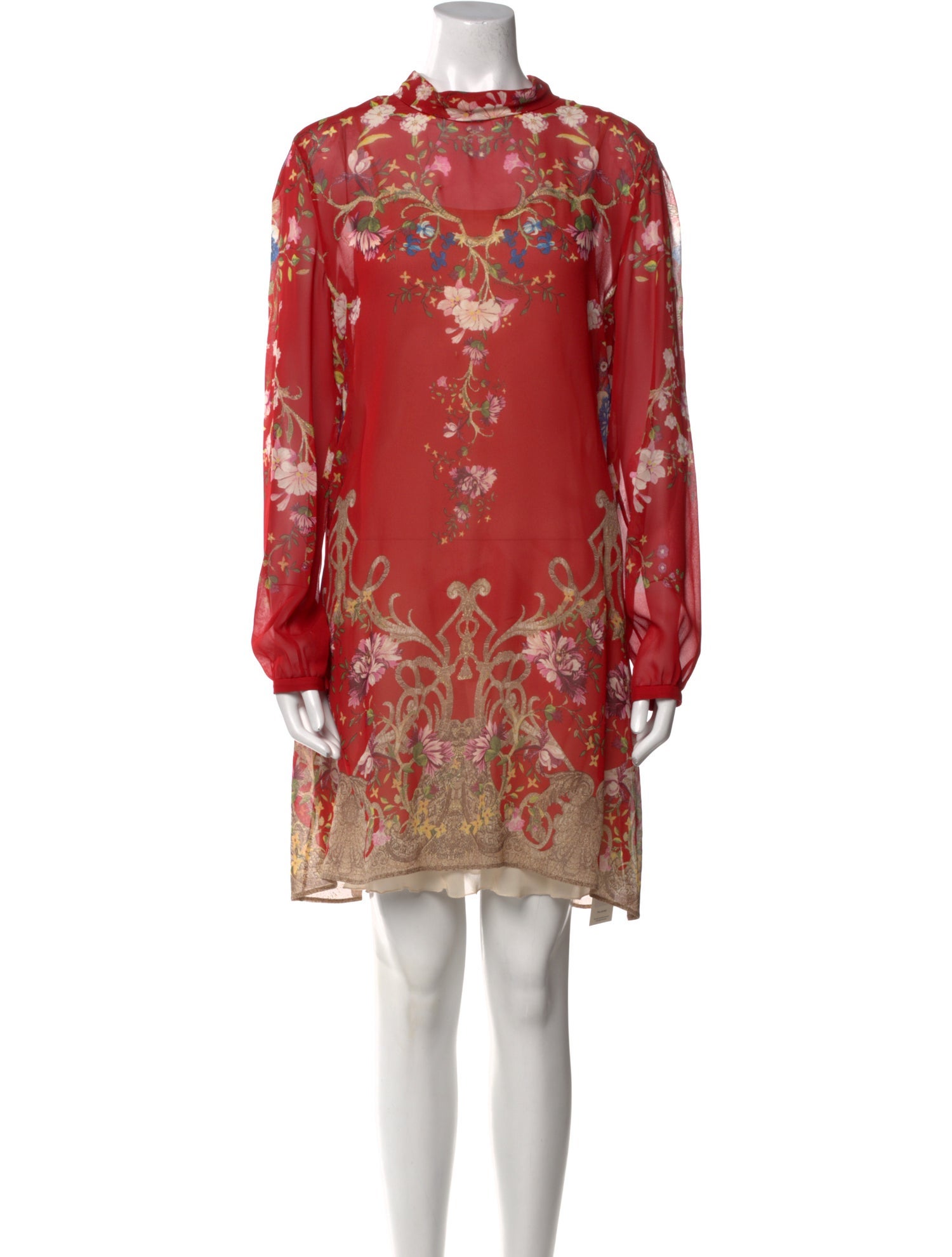 Roberto Cavalli Silk Mini Dress