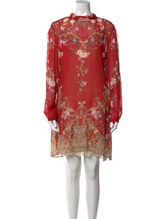 Roberto Cavalli Silk Mini Dress