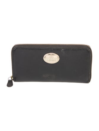 Roberto Cavalli Leather Continental Wallet