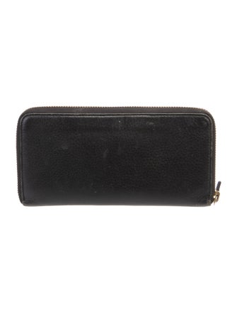 Roberto Cavalli Leather Continental Wallet