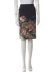 Roberto Cavalli Virgin Wool Knee-Length Skirt