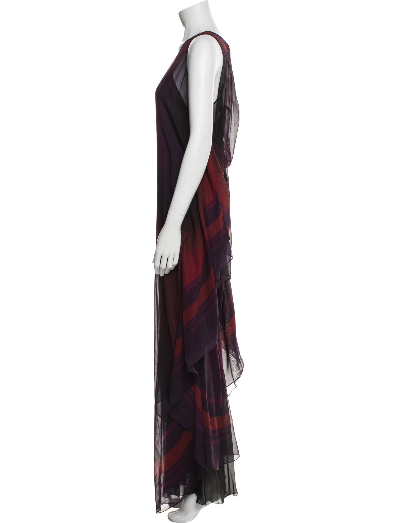 Roberto Cavalli Silk Long Dress w/ Tags