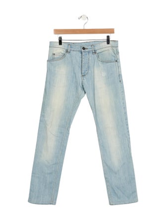 Roberto Cavalli Mid-Rise Straight Leg Jeans