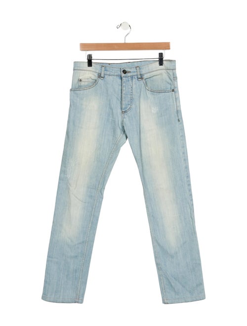 Roberto Cavalli Mid-Rise Straight Leg Jeans