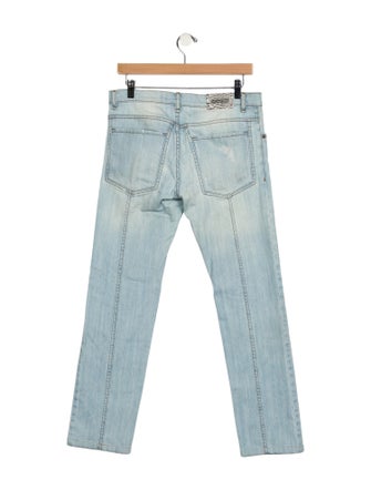 Roberto Cavalli Mid-Rise Straight Leg Jeans