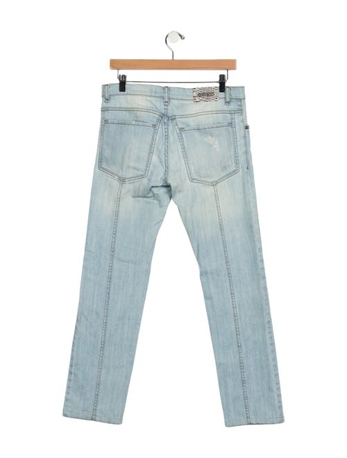 Roberto Cavalli Mid-Rise Straight Leg Jeans
