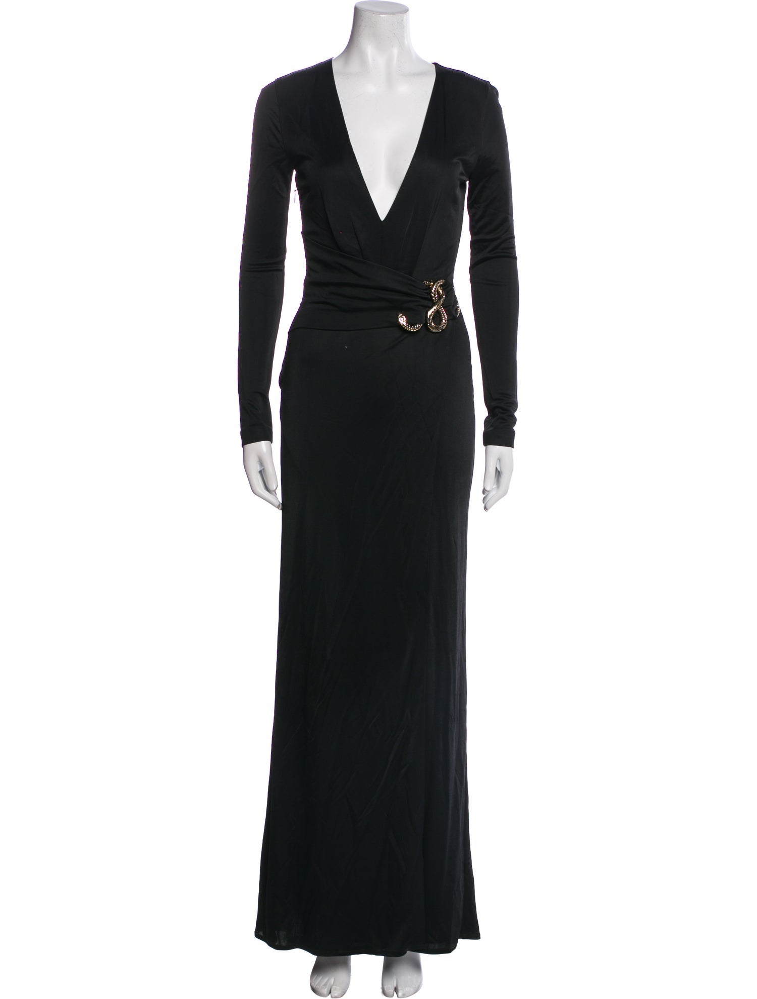 Roberto Cavalli V-Neck Long Dress w/ Tags