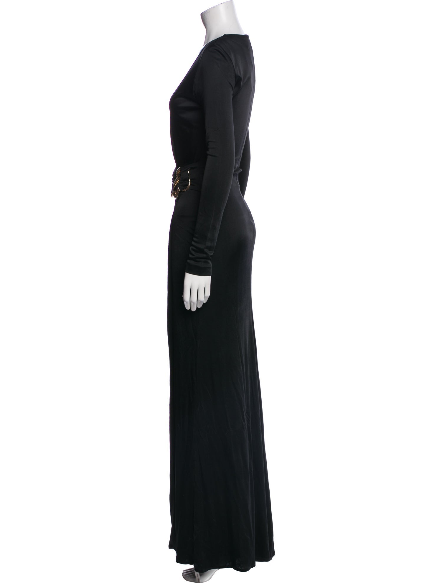 Roberto Cavalli V-Neck Long Dress w/ Tags